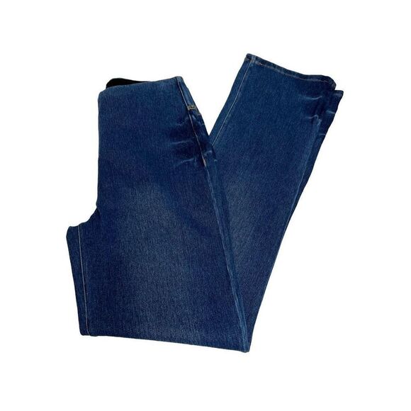 Lysse medium wash straight leg pull on jeans size S - Picture 10 of 16